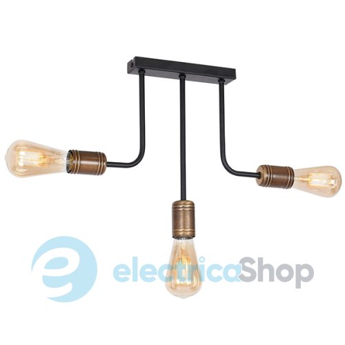 Люстра LUMINEX Candela 9764 antic brass