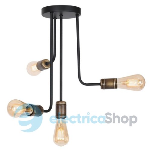 Люстра LUMINEX Candela antic brass 9765