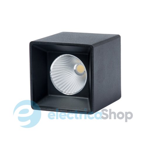 Точковий світильник VELA VL-BOX-R 10W 1000 Lm LED чорний