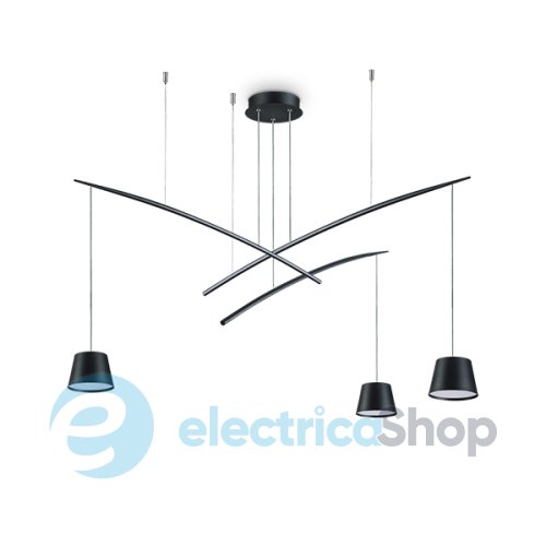 Люстра Ideal Lux 196978 Fish SP3 Nero