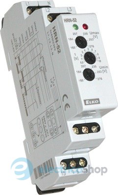 Реле контроля напряжения и послед.фаз HRN-52 IP40 160-270V