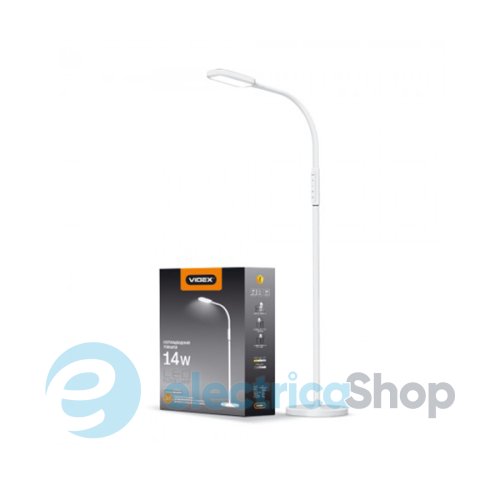LED-торшер білий VIDEX VL-TF07W 14W 3000-5500K