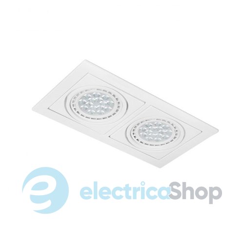 Точковий вбудований світильник AZzardo Verdi 2 AZ3528 white