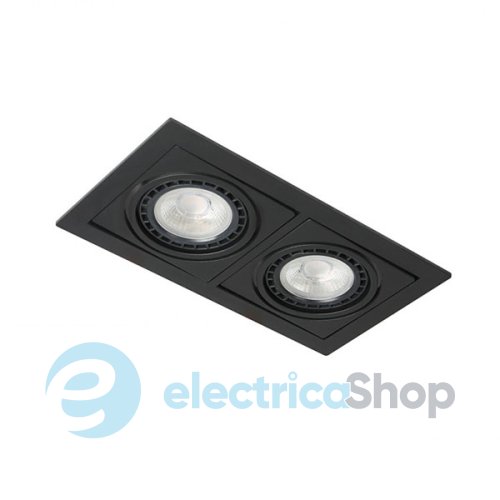 Точковий вбудований світильник AZzardo Verdi 2 AZ3529 black