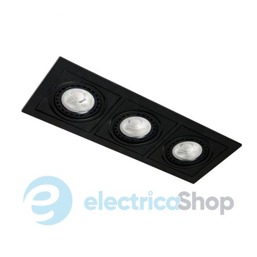 Точковий вбудований світильник AZzardo Verdi 3 AZ3531 black