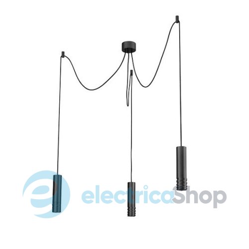 Підвісний світильник AZzardo Locus L pendant 3 AZ3402 black