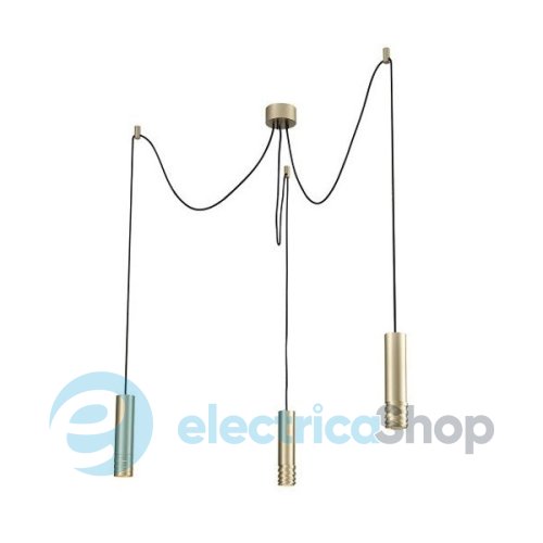 Підвісний світильник AZzardo Locus L pendant 3 AZ3404 gold