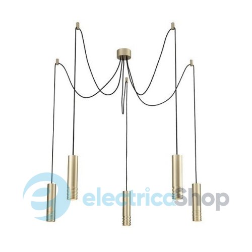 Підвісний світильник AZzardo Locus L pendant 5 AZ3407 gold