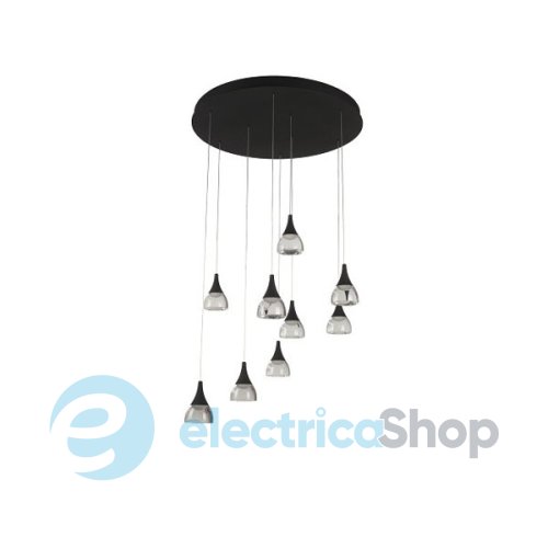 Підвісний світильник AZzardo Dalmatia 9 AZ3143 LED black