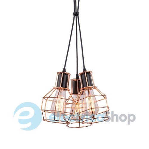 Підвісний світильник AZzardo Carron 3 AZ1660 copper