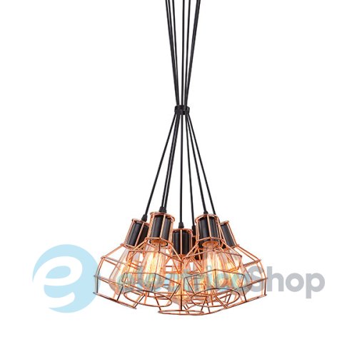 Підвісний світильник AZzardo Carron 7 AZ2142 copper