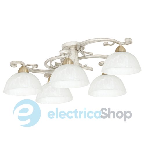 Люстра LUMINEX 5972 Aurora white/gold