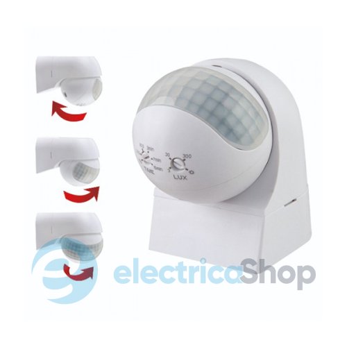 Датчик руху Horoz TUCSON 088-001-0009 з поворотним сенсором