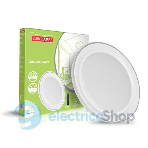 Светодиодный светильник Eurolamp SMART LIGHT 48W 3000K-6500K диммируемый (LED-ESL-48W-N1)