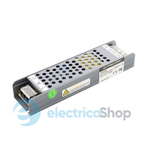 Блок живлення 12V/DC 200W IP20, BIOM Professional BPU-200 16,6А негерметичний (10153)