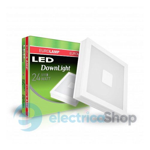 Встроенный точечный светильник Eurolamp LED Downlight 24W 4000K (LED-NLS-24/4(С))