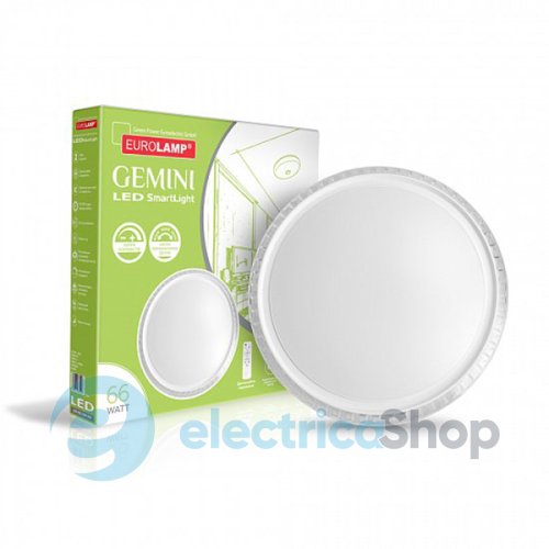 Светодиодный светильник Eurolamp SMART LIGHT Gemini N30 66W 3000K-6500K диммируемый (LED-MSL-66W-N30)