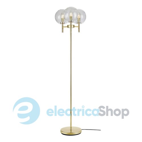 Торшер MARKSLOJD 107946 Crown gold/clear