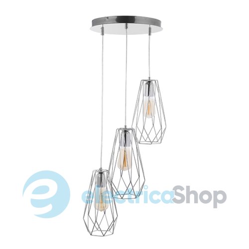 Підвісний світильник TK-Lighting 2846 LUGO SILVER