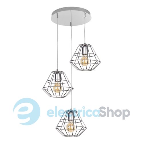 Люстра TK-Lighting DIAMOND Silver 4277