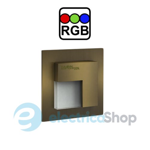 Накладной LED-светильник Ledix TIMO 07-111-46 RGB с рамкой