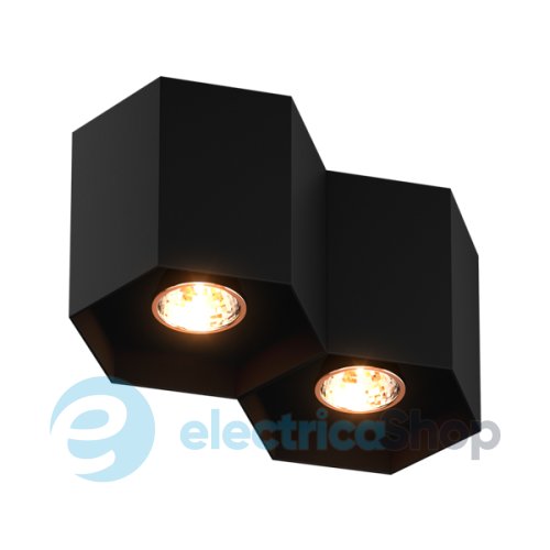 Точечный светильник Zuma Line POLYGON CL2 SPOT 20036-BK