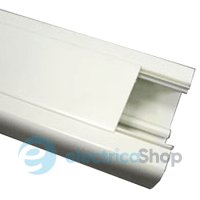 Короб пластиковий білий 105х50мм (з гнучкою кришкою) Legrand DLP