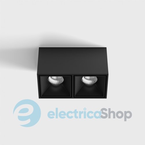 Накладний світильник LTX BLOCK LED 2x10W, 3000K (02.8020.20.830.BK)