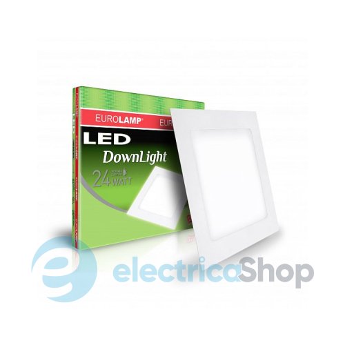Світлодіодна панель Eurolamp DownLight 24W 4000K LED-DLS-24/4