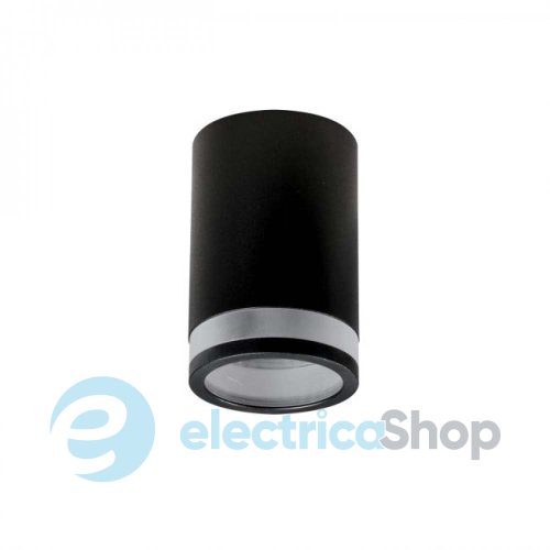 Накладний точковий світильник Светкомплект ASN 55R GU5.3 BK Black