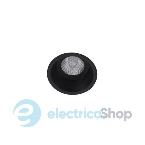 Точечный встроенный светильник AZzardo ITAKA black AZ4074