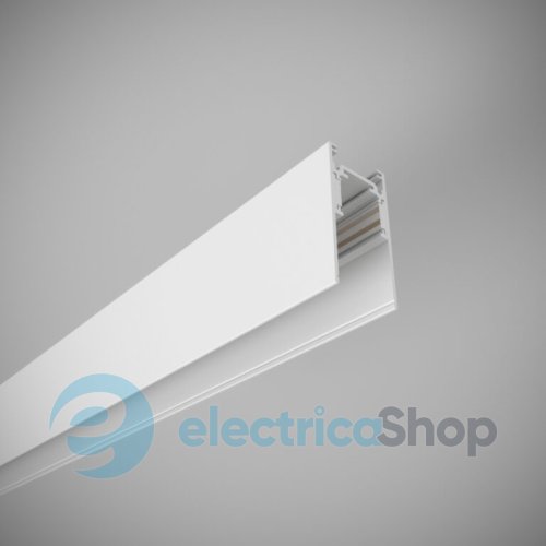 Магнитная шина накладная BARVANOR Mag Net Surface TS-2348-1000-RAL9003 1 метр