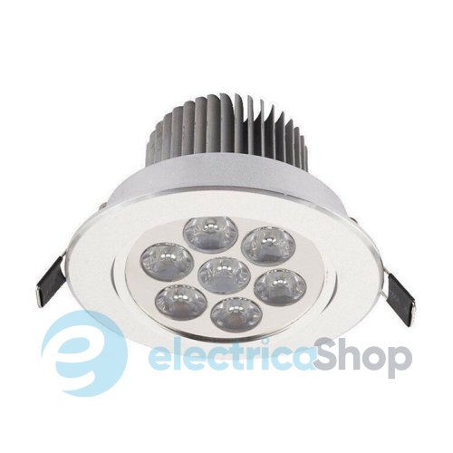 Точковий світильник Nowodvorski DOWNLIGHT LED 7 Silver 6823