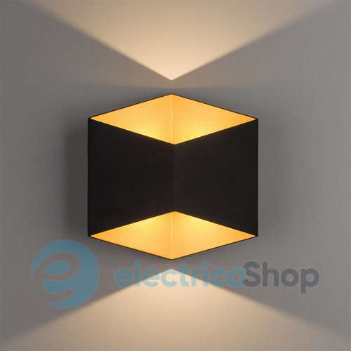 Уличный светильник Nowodvorski TRIANGLES LED Black/gold 8141