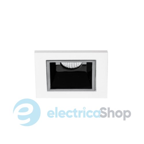 Встроенный светильник ZARlight 03341W/B Cold 1 White&Black