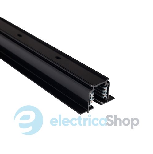 Шинопровод встроенный Nowodvorski 8694 CTLS TRACK RECESSED 3 CIRTUIT BLACK 2 метра