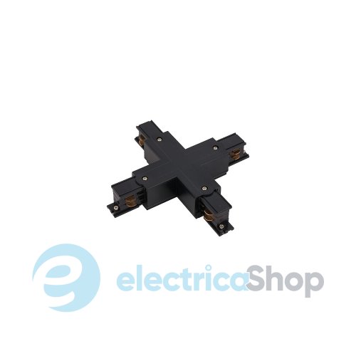 Коннектор X-образный Nowodvorski 8702 CTLS TRACK POWER X CONNECTOR BLACK