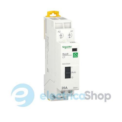 Контактор RESI9 Schneider Electric 20 A, 1P+N, 2NO ~230В/50Гц