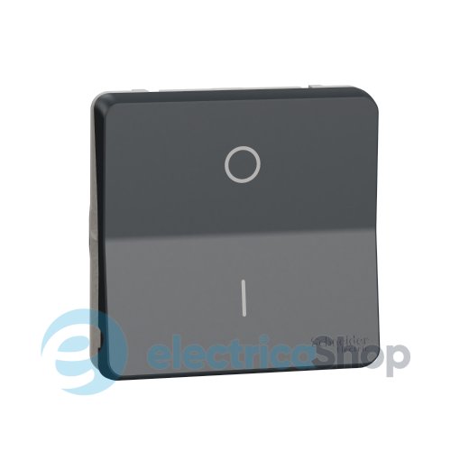 Механизм переключателя двухполюсный IP55, черный, Mureva Styl Schneider Electric MUR35034
