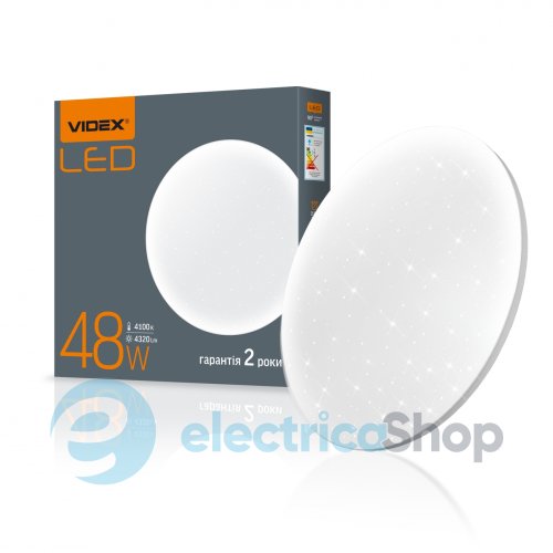 LED светильник настенно-потолочный VIDEX 48W 4100K Зоряне небо