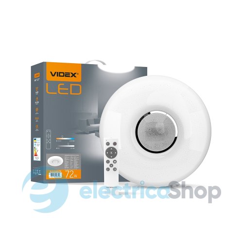 LED светильник функциональный круглый VIDEX RING 72W 2800-6200K