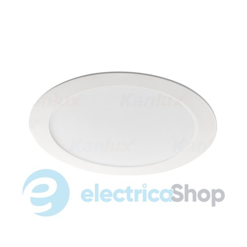 Cветильник точечный Kanlux ROUNDA V2LED18W-WW-W 28935 downlight