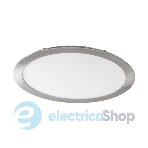 Світильник точковий Kanlux ROUNDA V2LED24W-NW-SN 27220 downlight