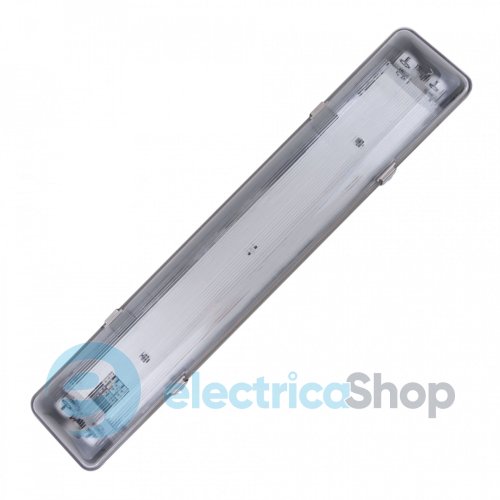 Корпус вологозахищеного LED-світильника Elmar Т8 LBW 2х36Вт ІР65 (LBW.2Х36.GR.IP65.SC)