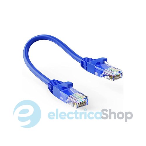 Патчкорд (Р) ETHERLINE LAN Cat.6A 0,25 BU LappKabel