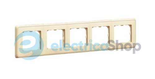 Рамка 5-ая Legrand Cariva 773755 цвет слоновая кость