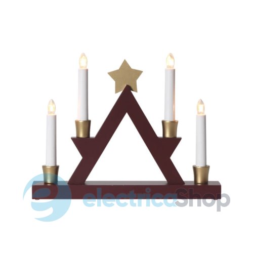 Свічник новорічний EGLO "Джуллі" STAR TRADING Candlestick Julle 271-33