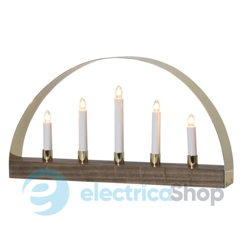 Свічник новорічний EGLO "Нобл" STAR TRADING Candlestick Noble 644-42