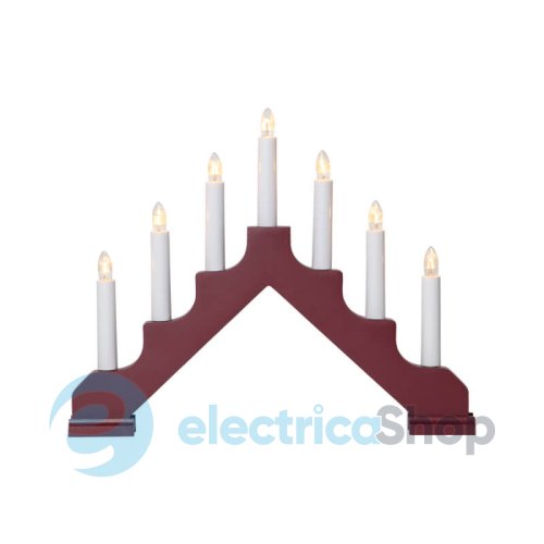 Свічник новорічний EGLO "Ада" STAR TRADING Candlestick Ada 286-15-1