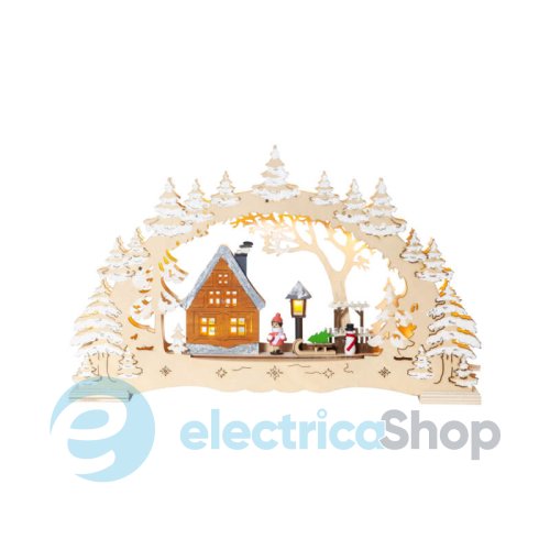 Свічник новорічний EGLO "Ульм" STAR TRADING Candlestick Ulm 270-26